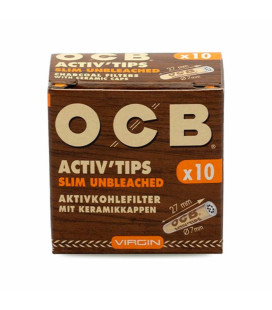 OCB ACTIVE'TIPS SLIM VIRGIN