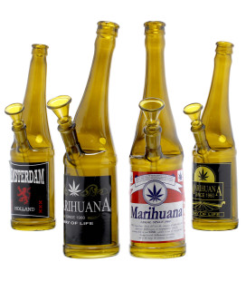 Стъклен бонг Beer Bottle 26 см