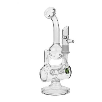 СТЪКЛЕН БОНГ BLACK LEAF RECYCLER