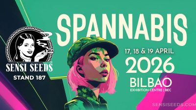 Официален постер на Spannabis 2026 Барселона – Най-големият канабис фестивал в Европа