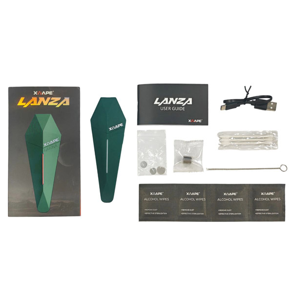 XVAPE-Lanza-Dry-Herb-Vaporizer-Green-4